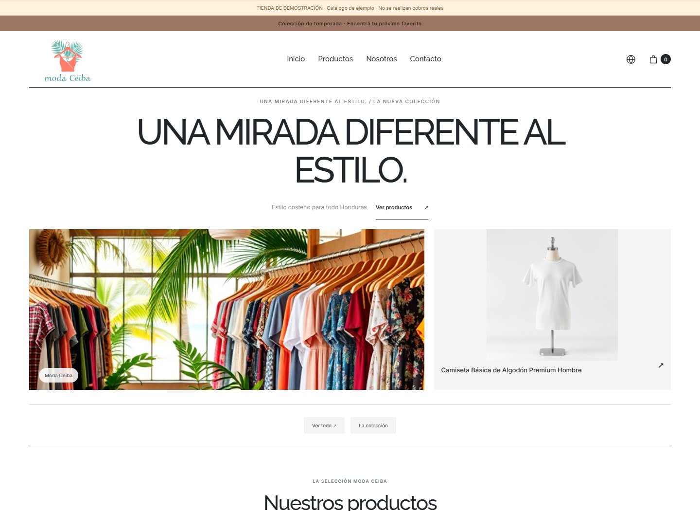 Diseño Atelier para una tienda de moda